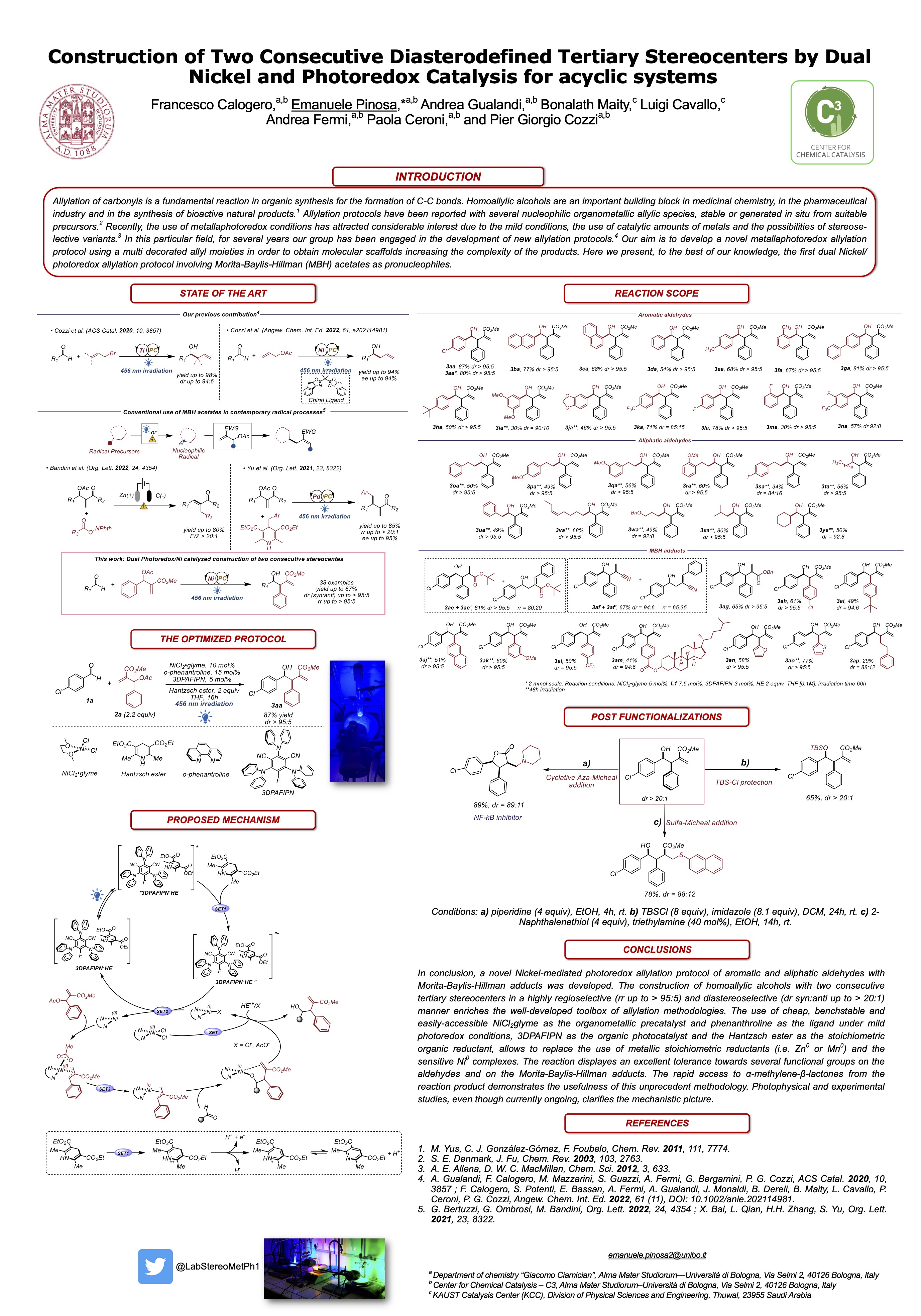 "Attilio Corbella" International Summer School of Organic Synthesis