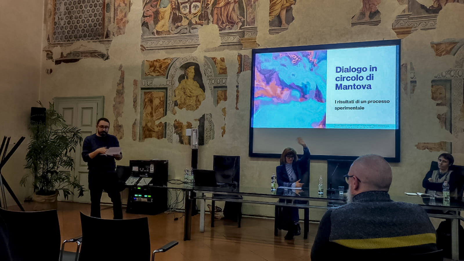 Alcuni ricercatori coinvolti nel progetto