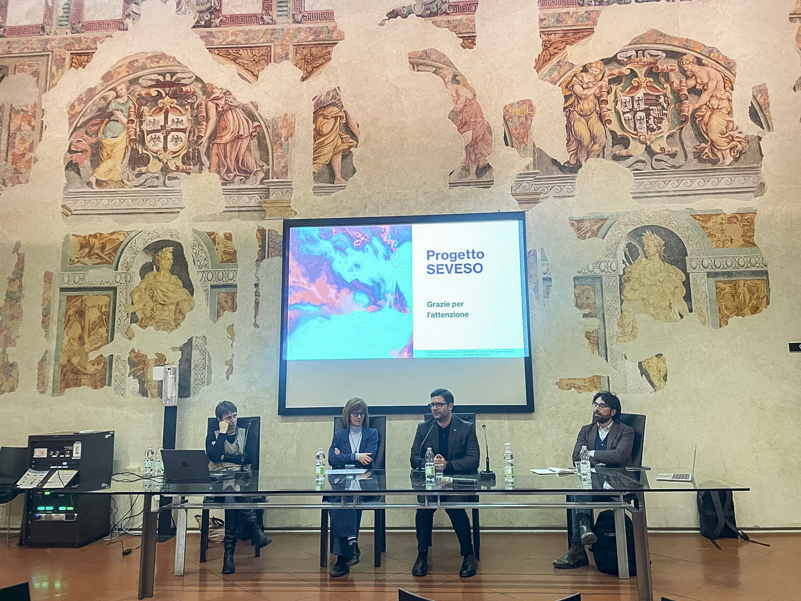 Con l'Assessore all'Ambiente del Comune di Mantova, Dott. Andrea Murari