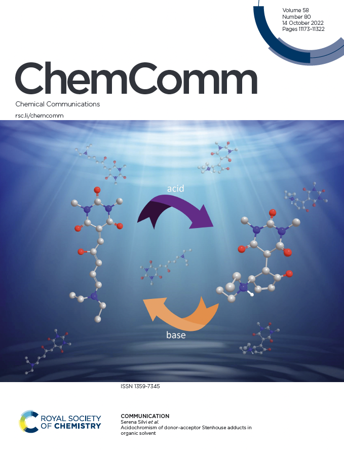 Acidochromism of donor–acceptor Stenhouse adducts in organic solvent