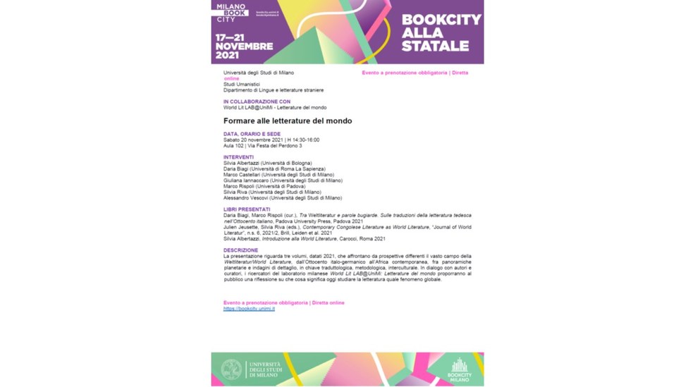 Locandina Bookcity 20.11.2021