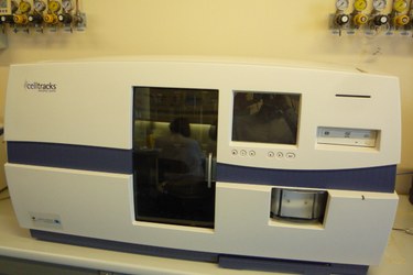 Immagine della macchina CellSearch (Menarini Silicon Biosystems)