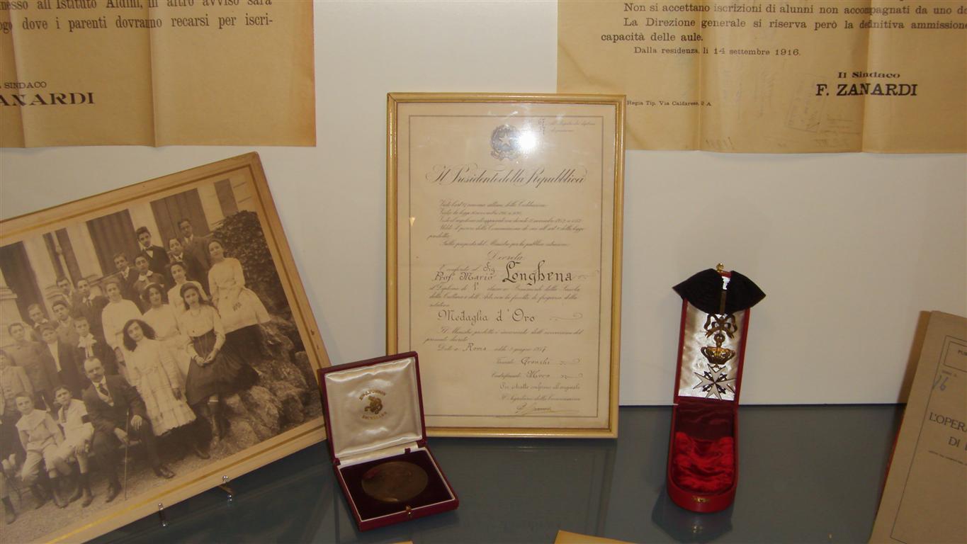 Materiali di Mario Longhena (Collezione di Maria Longhena)