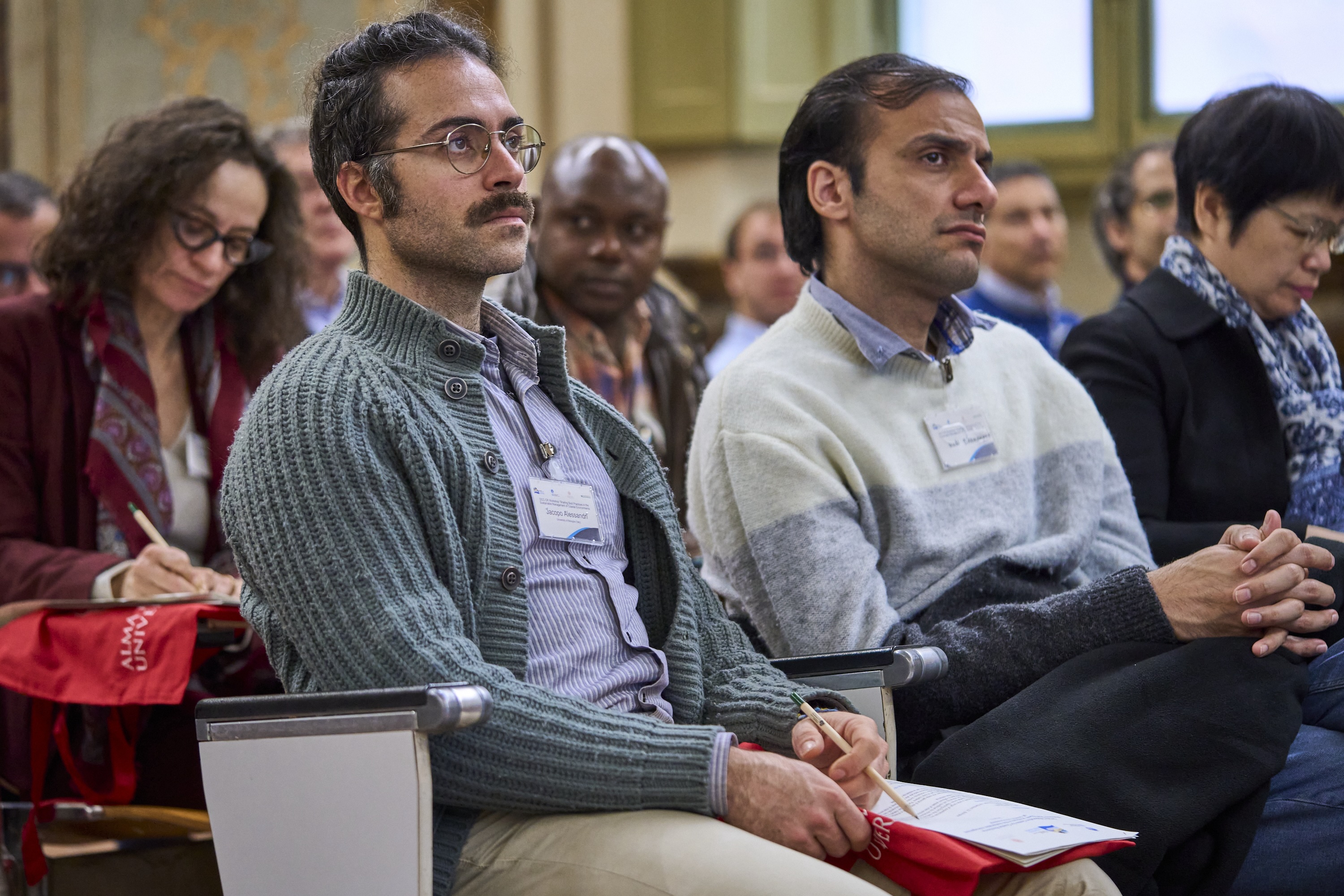 Attendees at the workshop