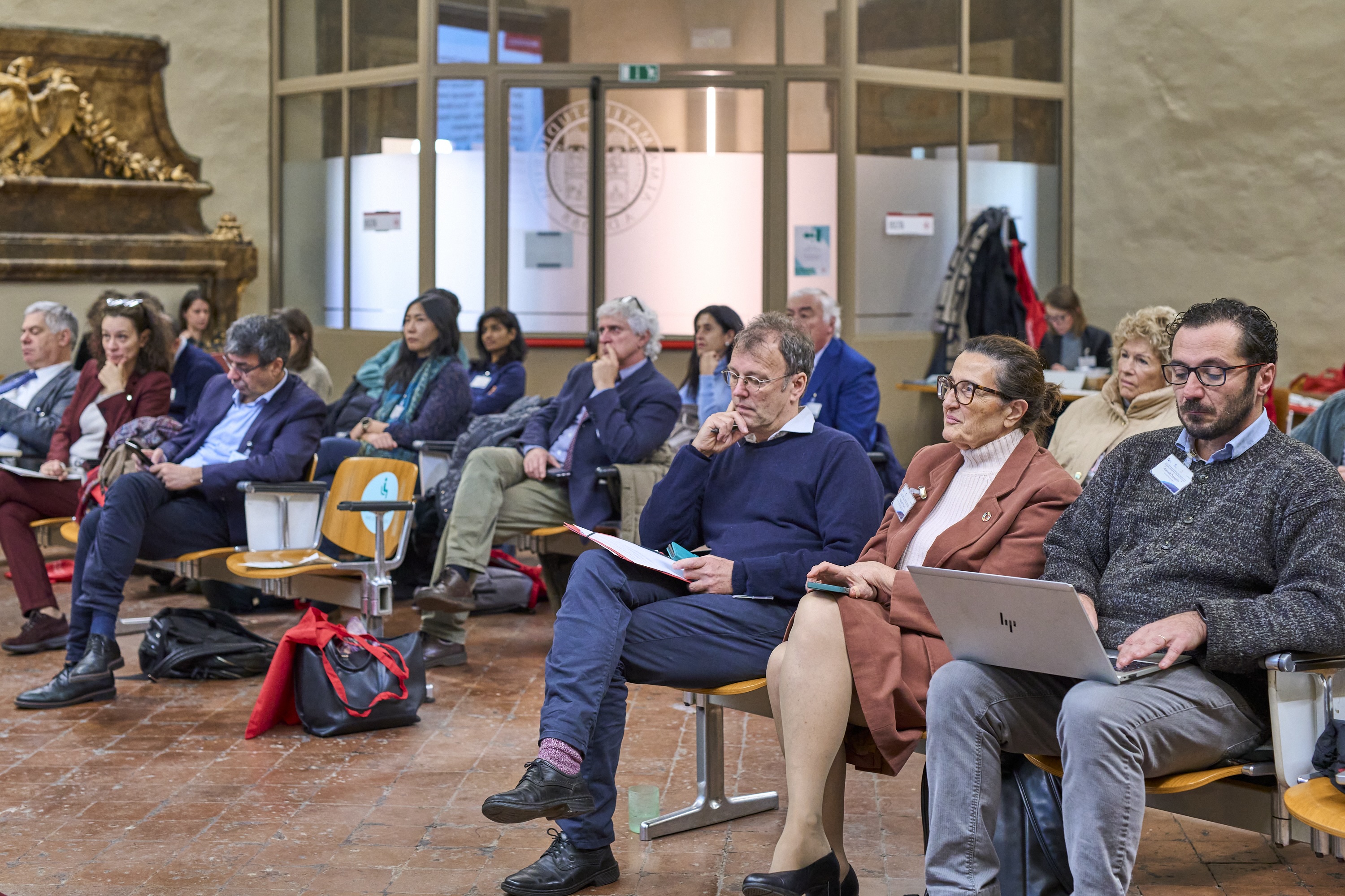 Attendees at the workshop