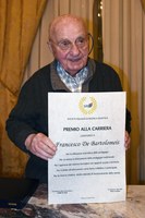 Francesco De Bartolomeis riceve il premio alla Carriera conferito da Sird