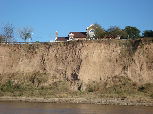 Erosione di sponda del Paranà (Argentina)