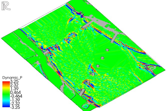 Modellazione 3D dell'interazione attraversamenti-corrente del Po ad Ostiglia