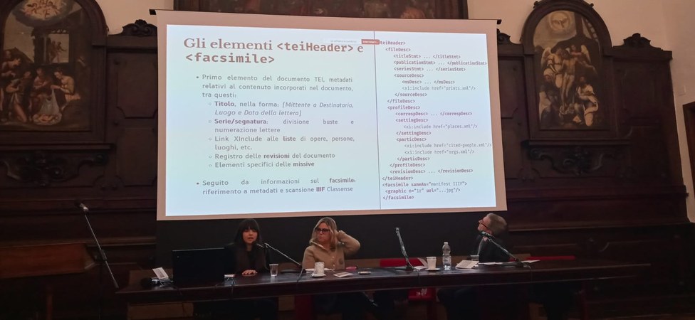 Epistolari classensi tra edizione e digitalizzazione