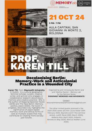 Decolonising Berlin Karen Till