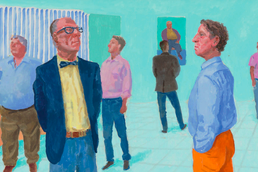 David Hockney, The Group VII, 20-27 May, 2014