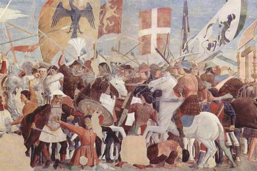 Piero della Francesca, Battaglia di Eraclio e Cosroe, Arezzo, Basilica di San Francesco